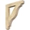 Ekena Millwork Funston Craftsman Rough Sawn Bracket, Douglas Fir, 4"W x 28"D x 32"H BKT04X28X32FST04RDF - alternate 1